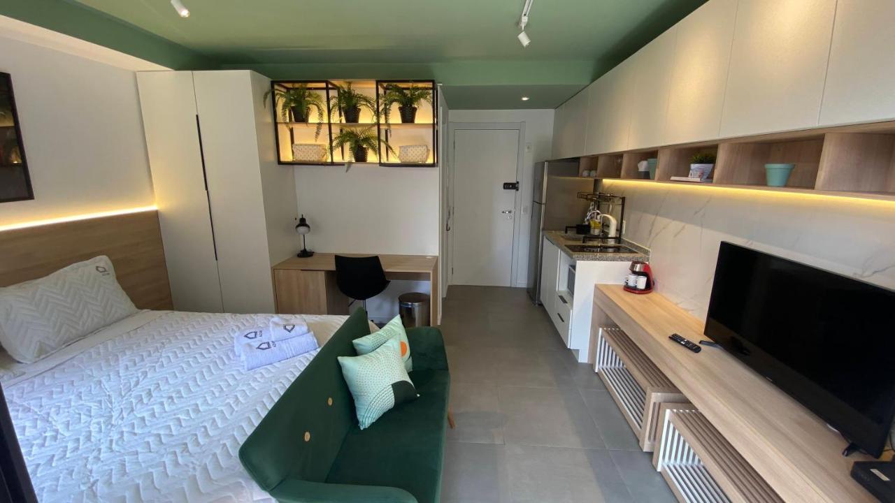 Apartamento Para Renovar As Energias - Cama Queen 상파울루 외부 사진