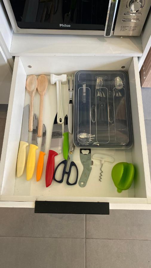 Apartamento Para Renovar As Energias - Cama Queen 상파울루 외부 사진