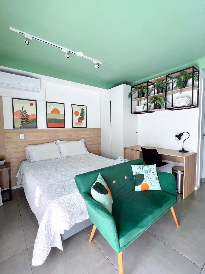 Apartamento Para Renovar As Energias - Cama Queen 상파울루 외부 사진