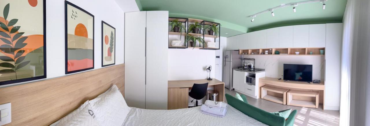 Apartamento Para Renovar As Energias - Cama Queen 상파울루 외부 사진