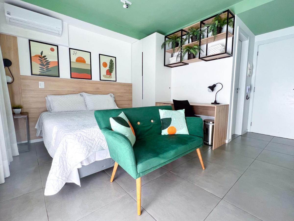 Apartamento Para Renovar As Energias - Cama Queen 상파울루 외부 사진