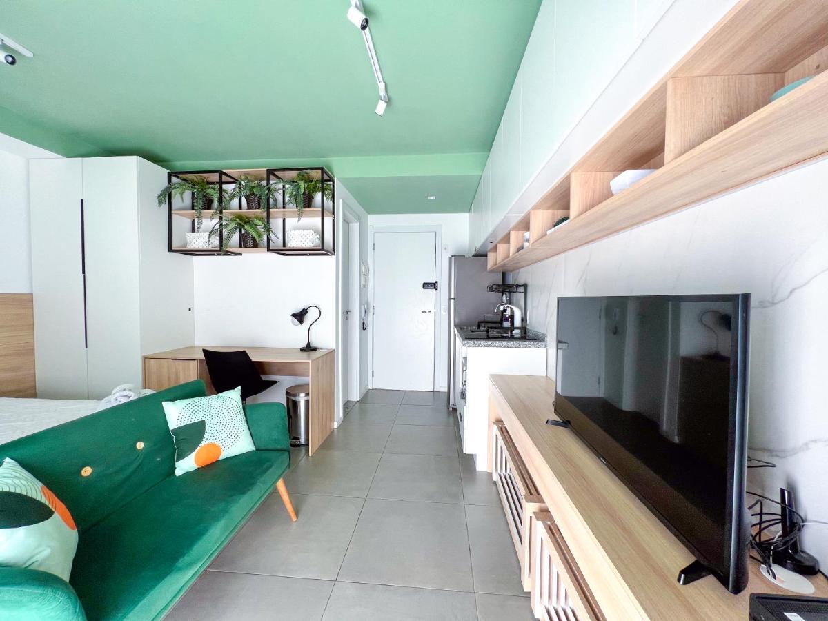 Apartamento Para Renovar As Energias - Cama Queen 상파울루 외부 사진