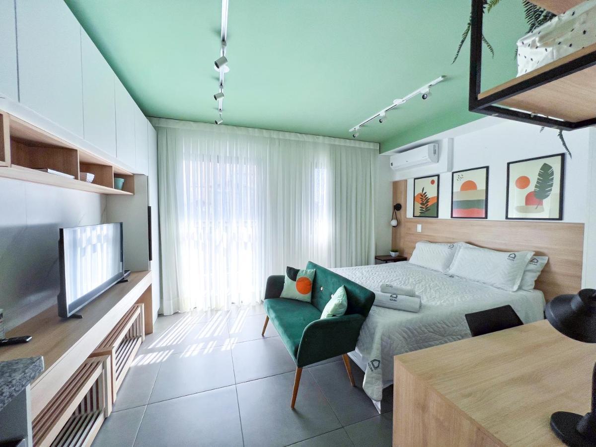 Apartamento Para Renovar As Energias - Cama Queen 상파울루 외부 사진